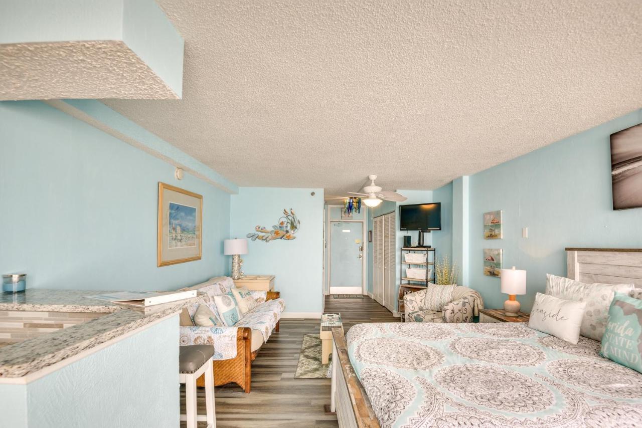 Updated Daytona Beach Oceanfront Studio! מראה חיצוני תמונה