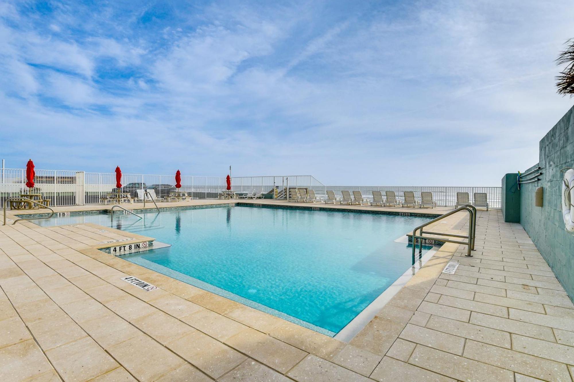 Updated Daytona Beach Oceanfront Studio! מראה חיצוני תמונה